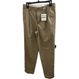 LL Bean Men's Wrinkle-Free Double Chinos, 30w, 26 Inseam , NWT